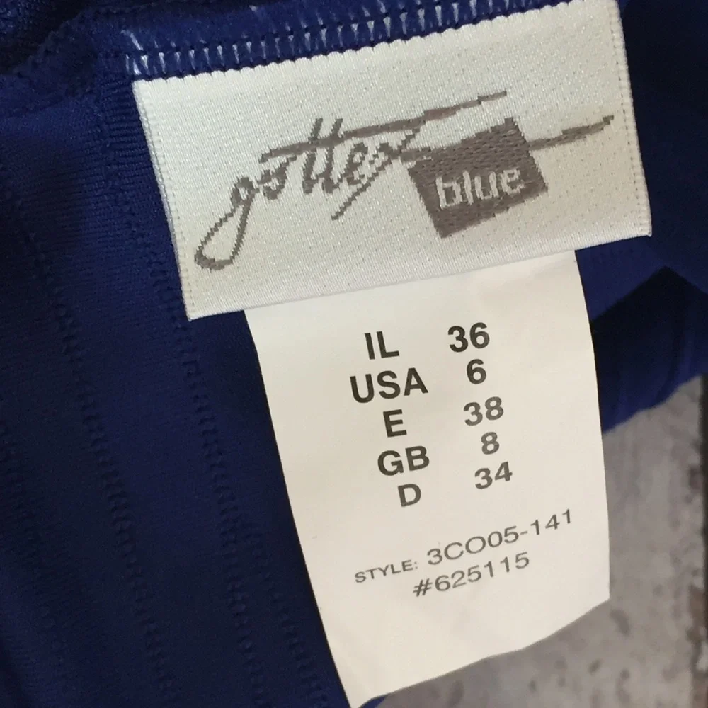 NWT - Gottex Blue Tankin - Sz 6